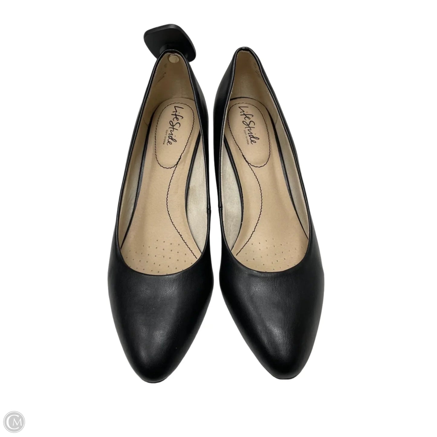 Shoes Heels Wedge By Life Stride In Black, Size: 11
