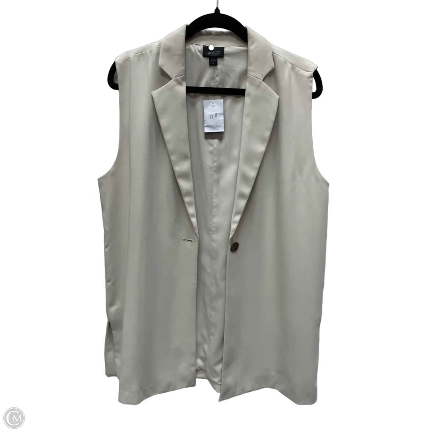 Vest Other By J. Jill In Beige, Size: S