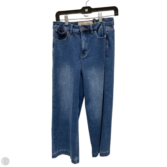 Jeans Cropped By Soft Surroundings In Blue Denim, Size: 4