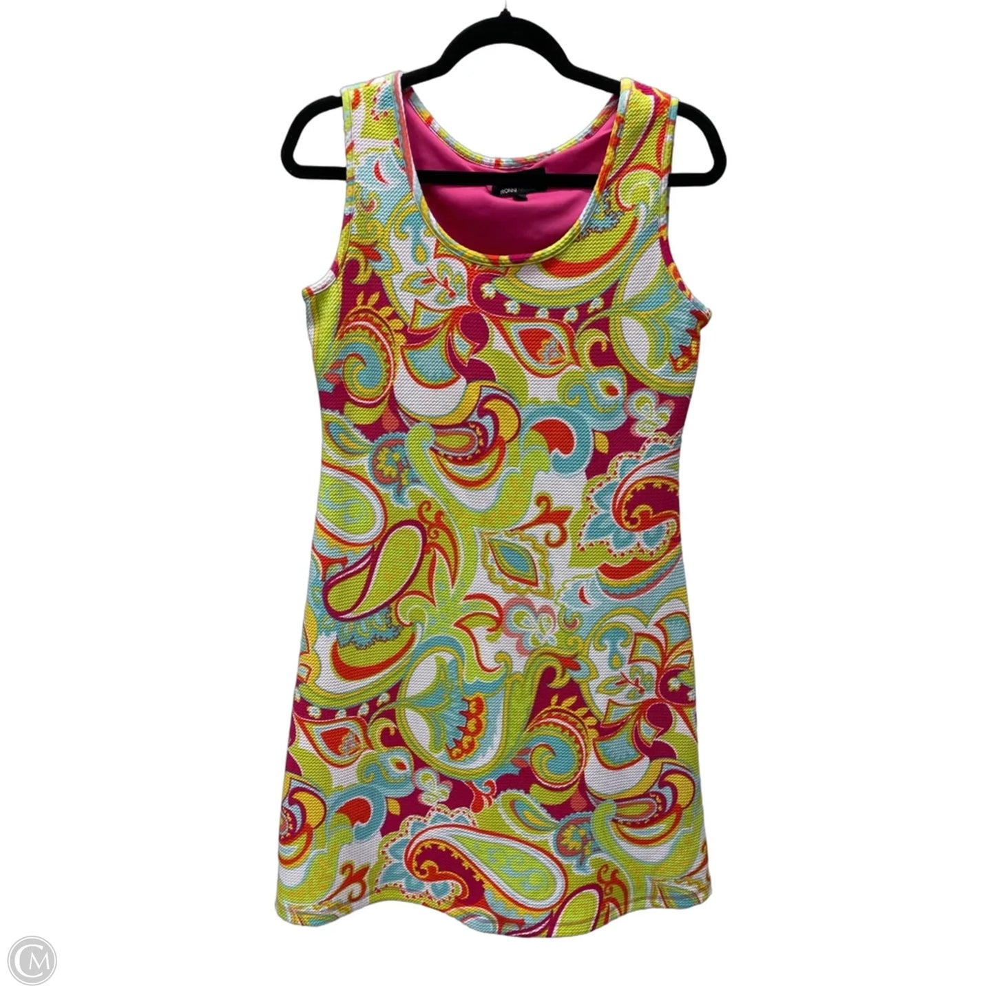 Dress Casual Short By Ronnie Nicole In Geometric Pattern, Size: M
