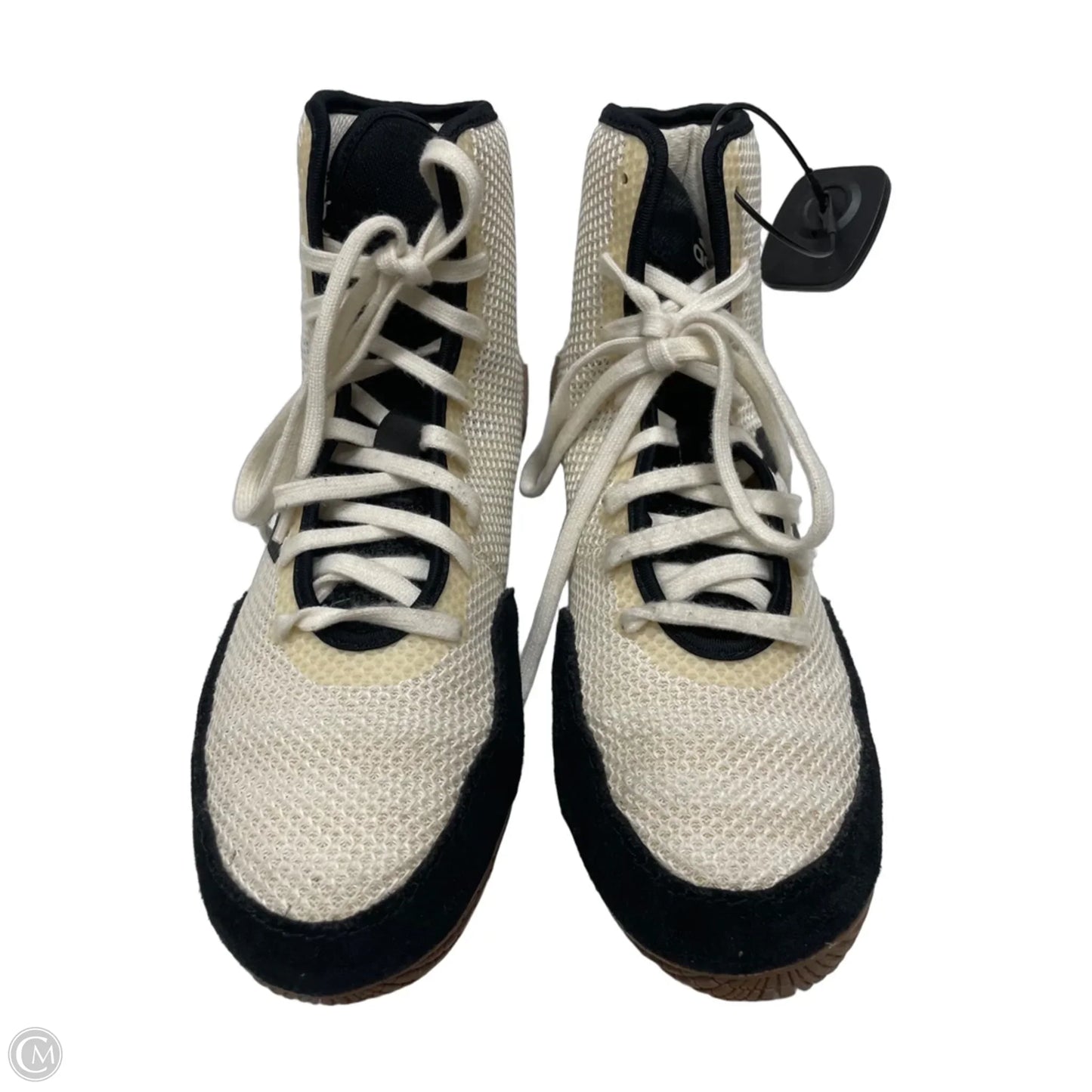Shoes Sneakers By Adidas In Black & Cream, Size: 7.5