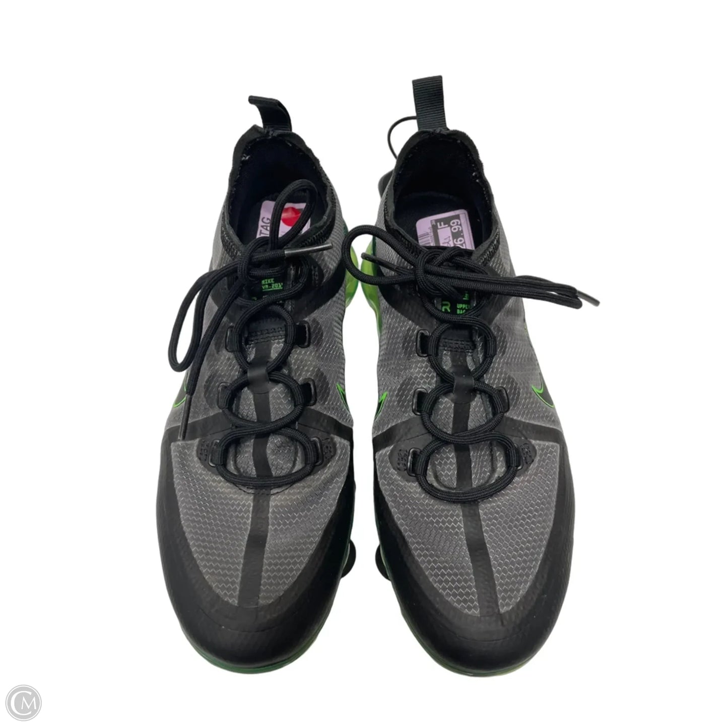 Shoes Athletic By Nike In Green & Grey, Size: 8.5