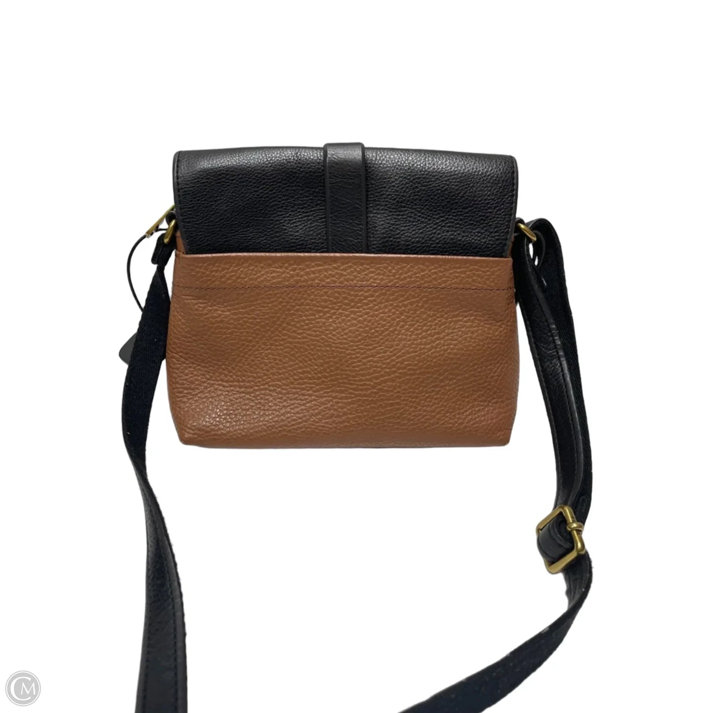 Crossbody Leather By Fossil, Size: Small