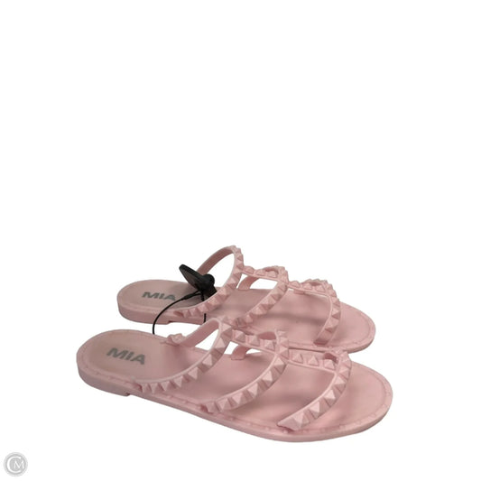 Shoes Flats By Mia In Pink, Size: 8