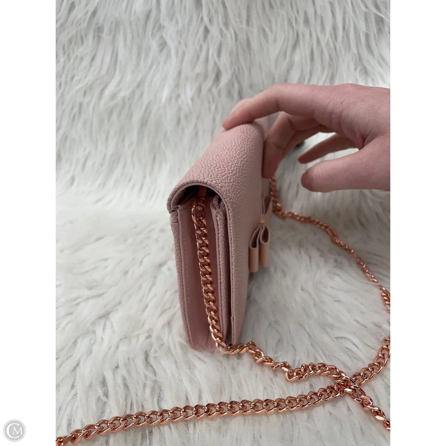 Crossbody Leather By Ted Baker, Size: Small