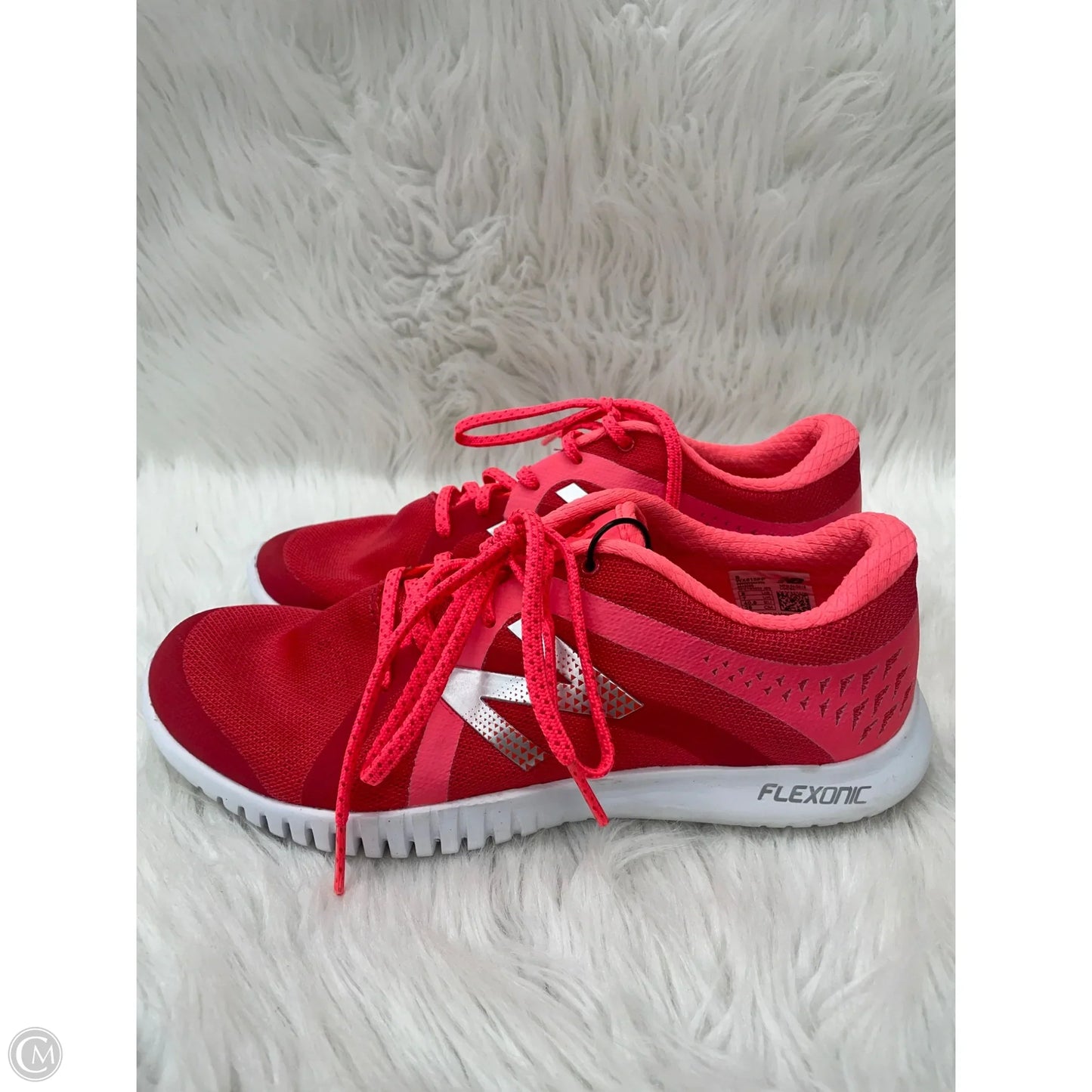 Shoes Athletic By New Balance In Pink & White, Size: 9