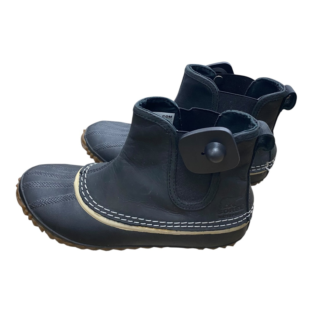 Boots Designer By Sorel In Black, Size:6