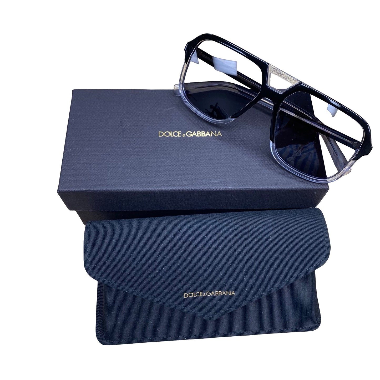 Sunglasses Luxury Designer By Dolce And Gabbana In Multi, Size: