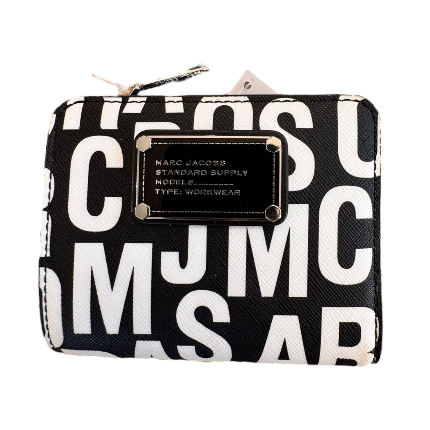 Wallet Designer By Marc By Marc Jacobs In Black & White, Size:Small