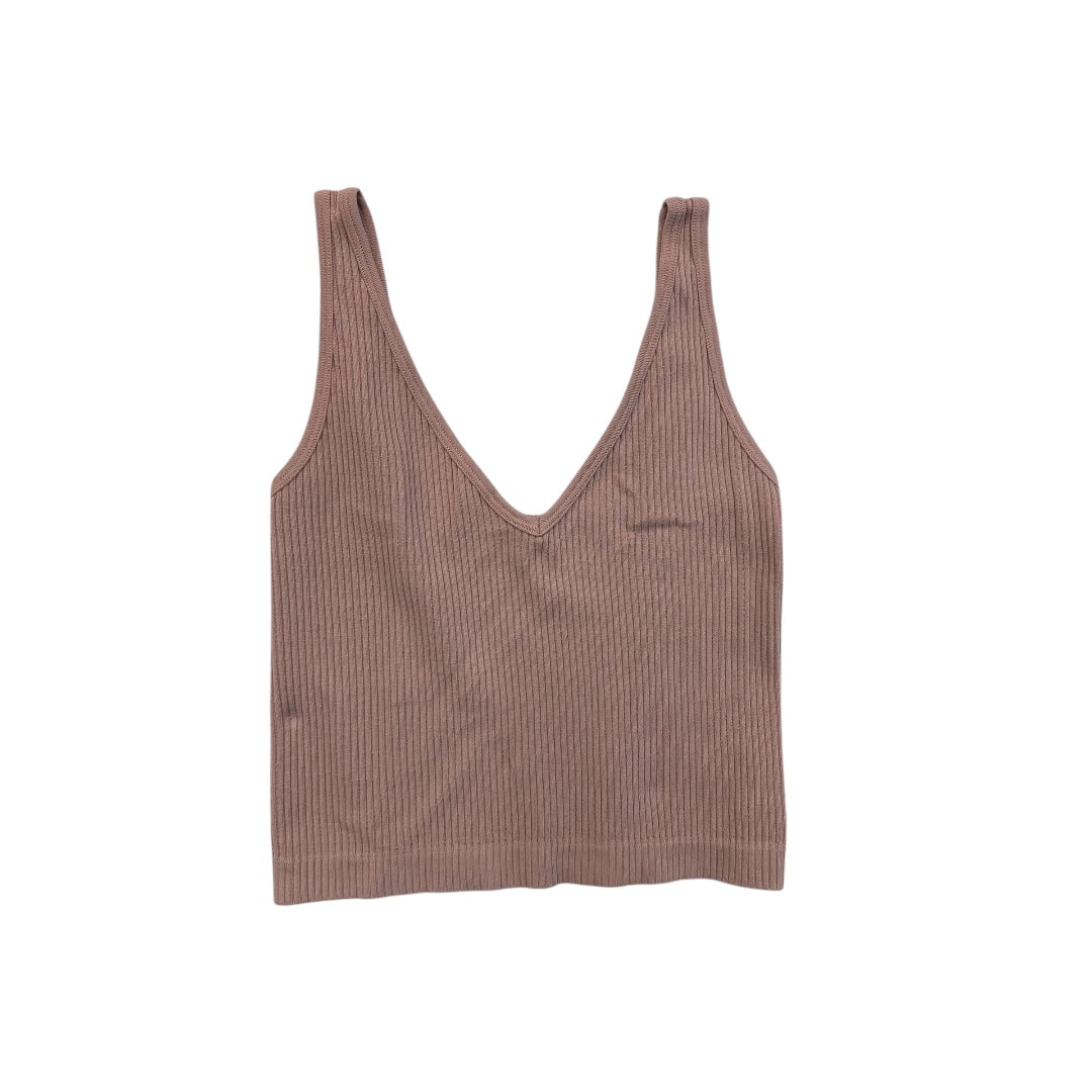 Top Sleeveless By Free People In Peach, Size:M