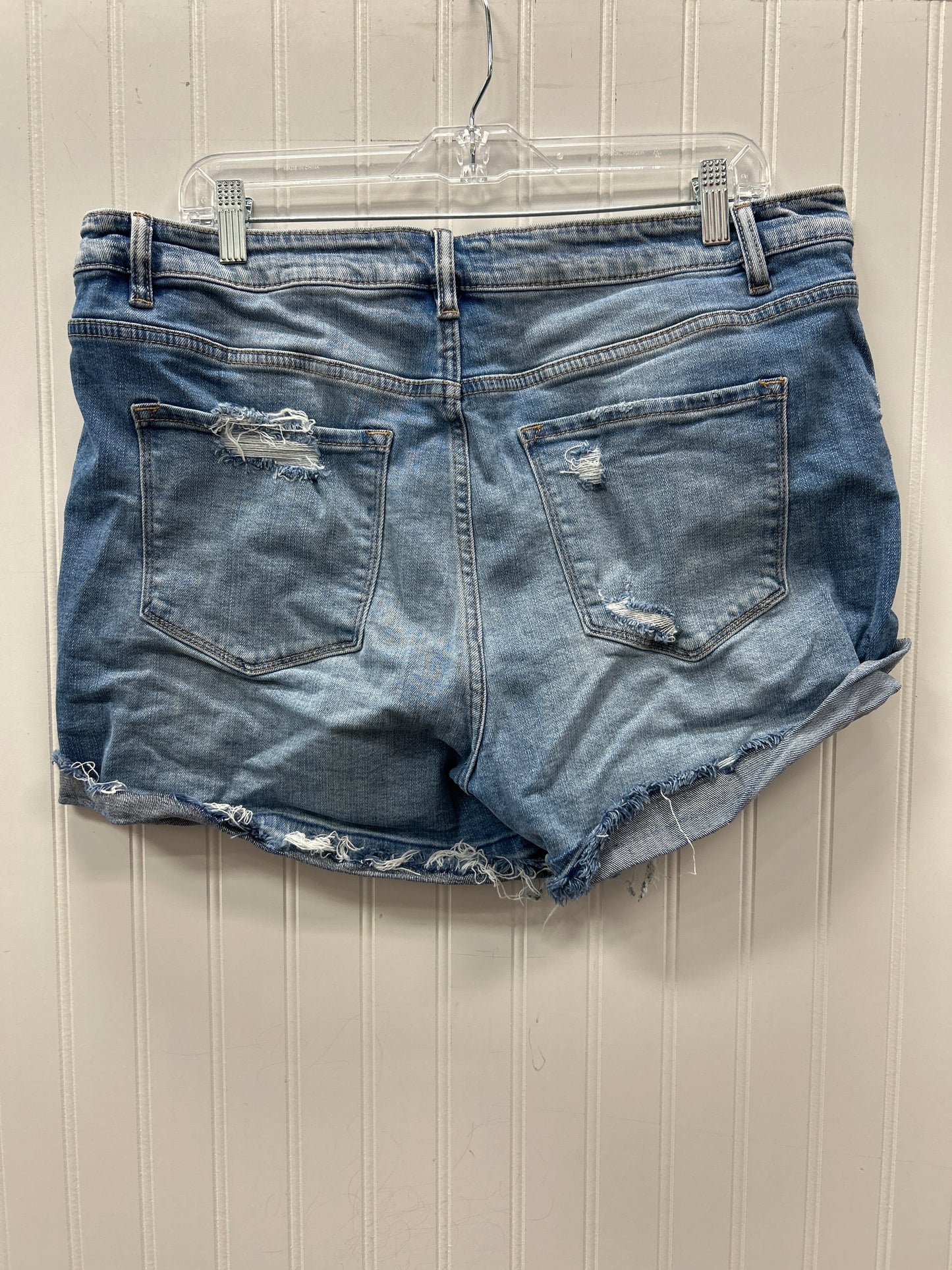 Shorts By Vervet In Blue Denim, Size:2X