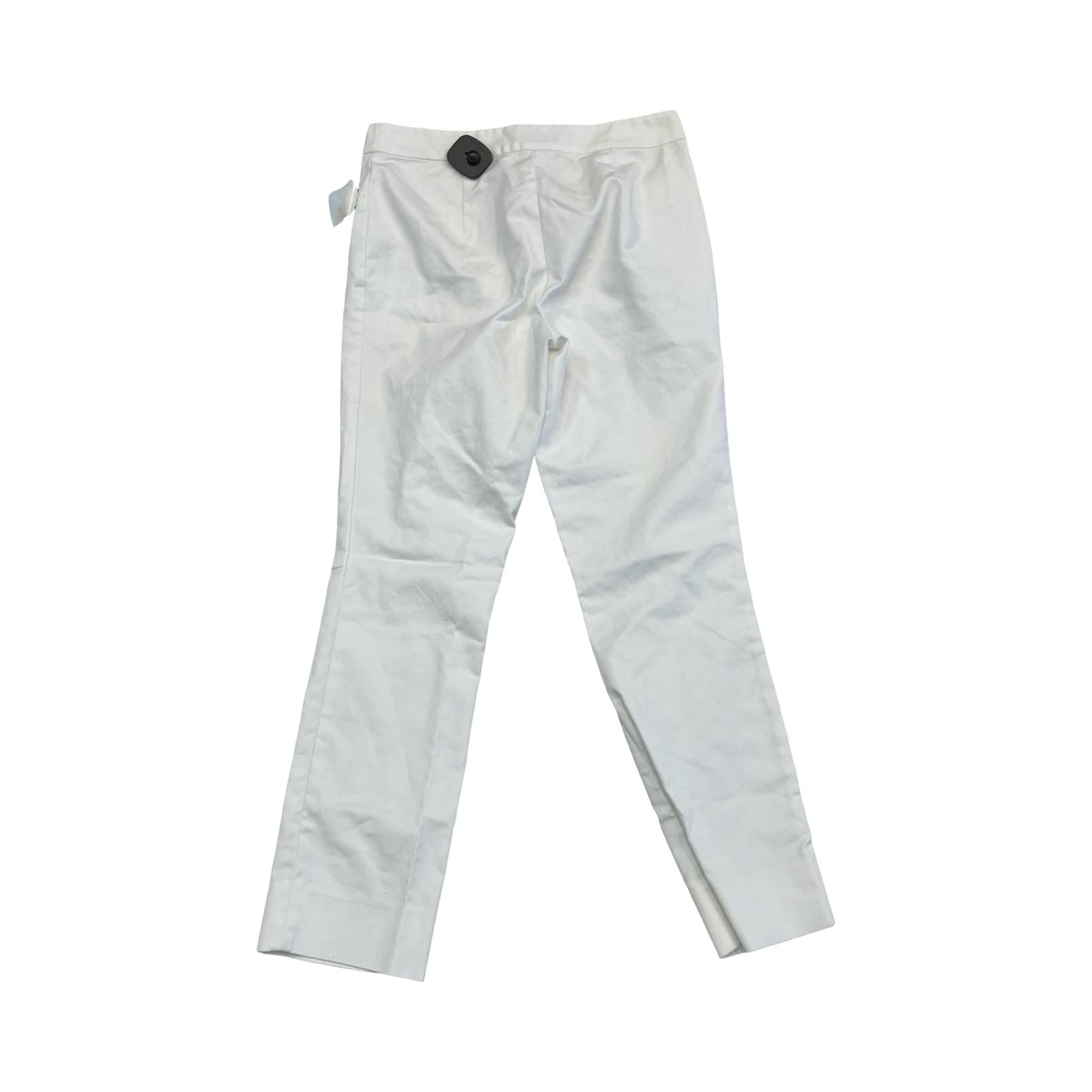 Pants Designer By Diane Von Furstenberg In White, Size:4