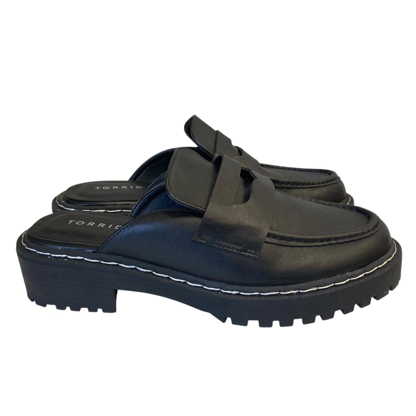 Shoes Flats By Torrid In Black, Size:8WW