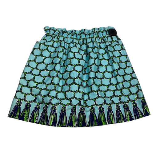 Skirt Designer By Lilly Pulitzer In Blue & Green, Size:S