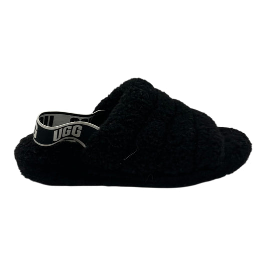 Slippers Designer By Ugg In Black, Size:9.5