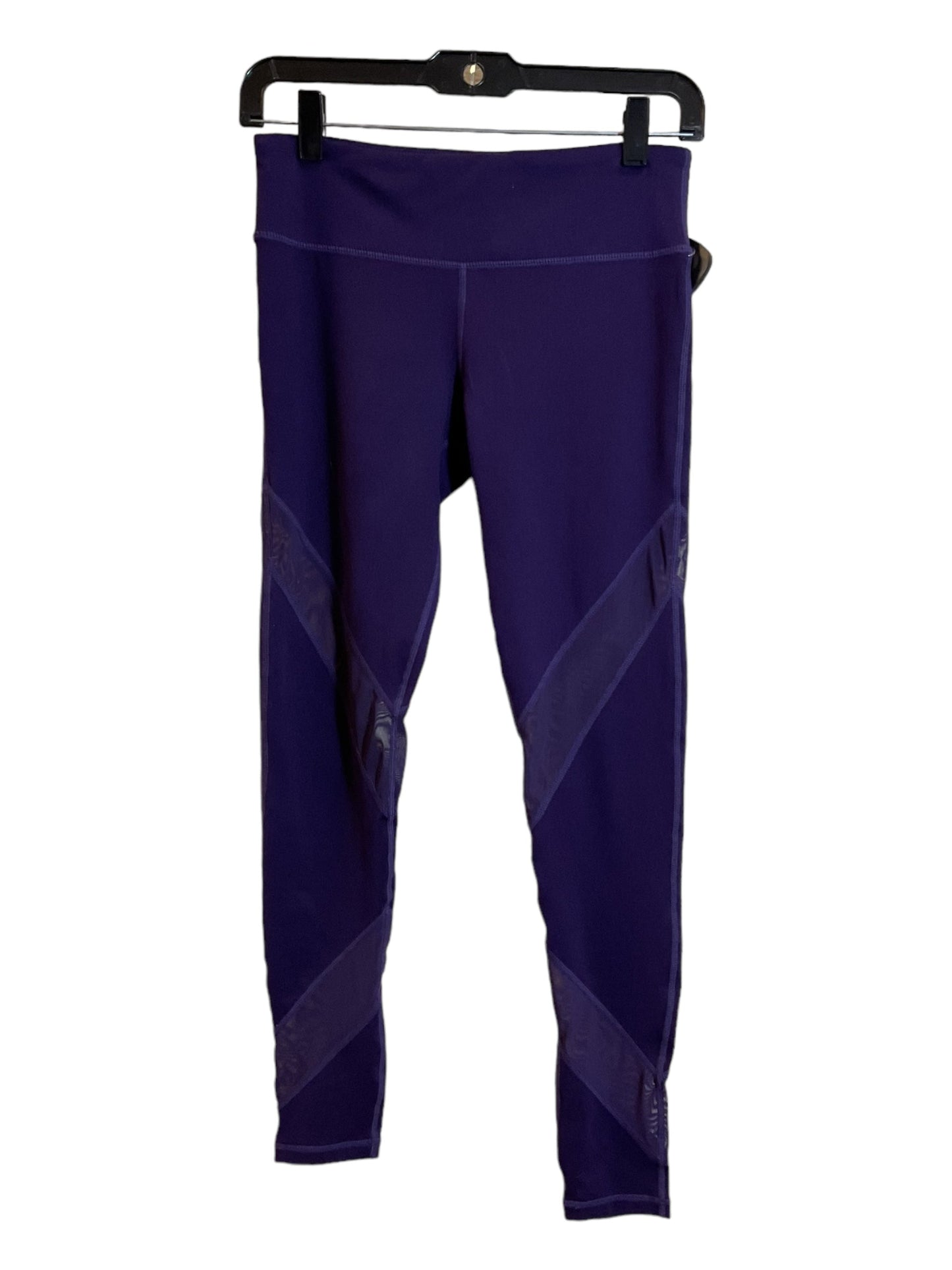 Purple Athletic Leggings Mono B, Size S