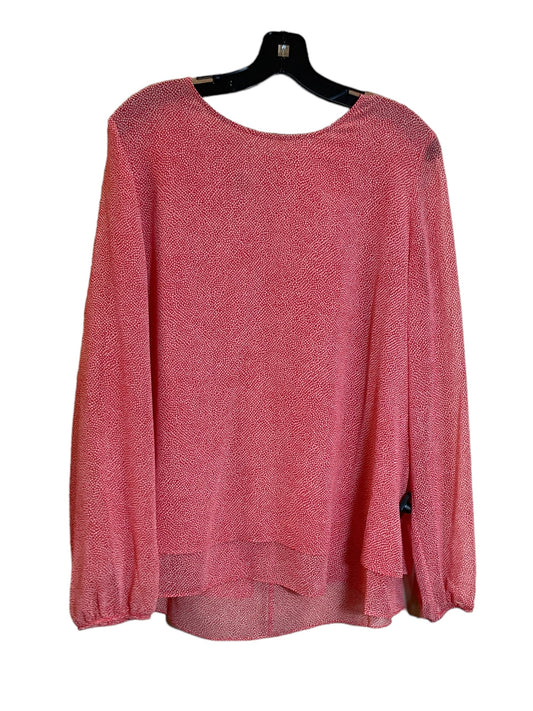 Top Long Sleeve By Anne Klein  Size: Xl