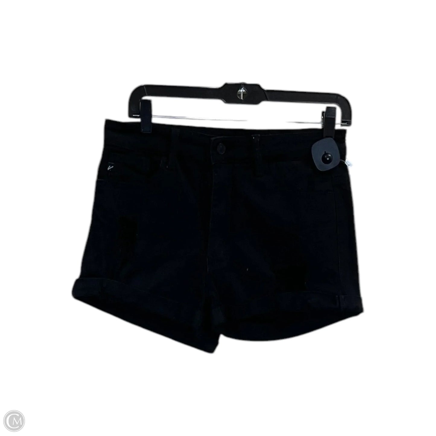 Shorts By Kancan In Black Denim, Size: 12