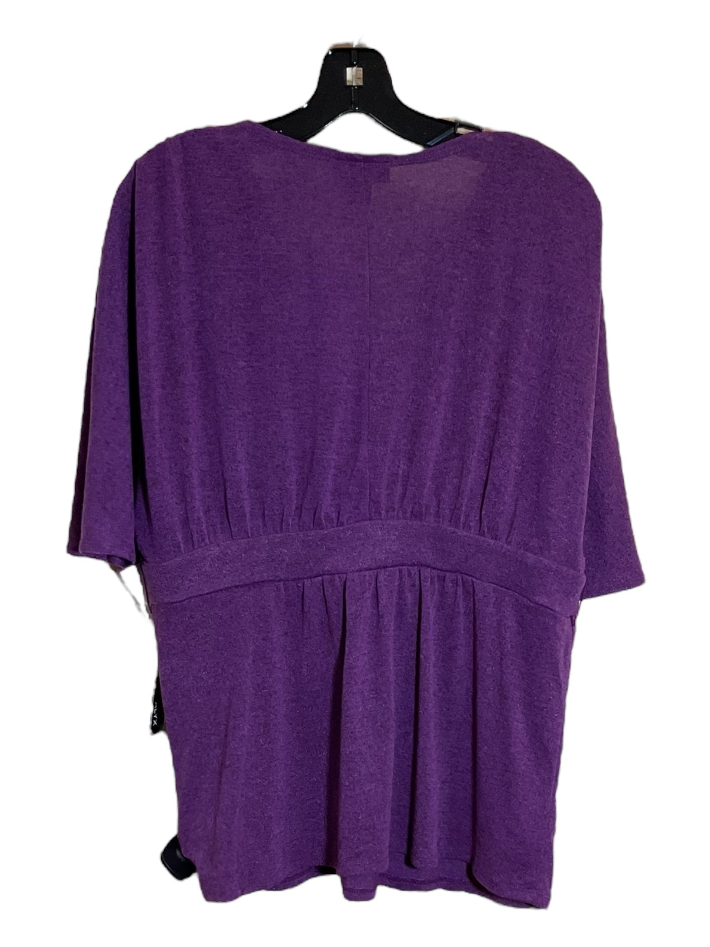 Top Short Sleeve By Alyx In Purple, Size: Xl