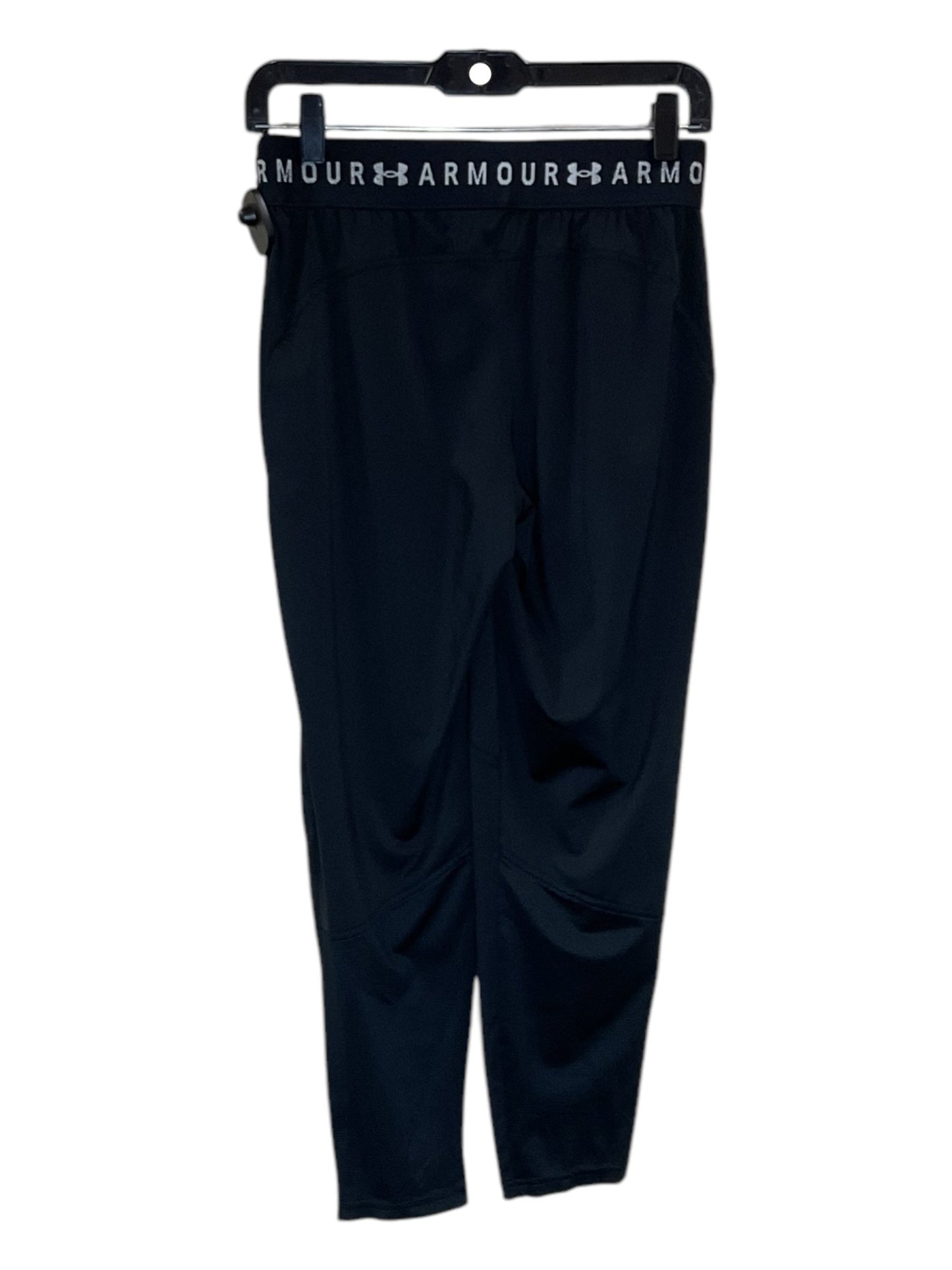 Athletic Pants By Under Armour In Black, Size: S