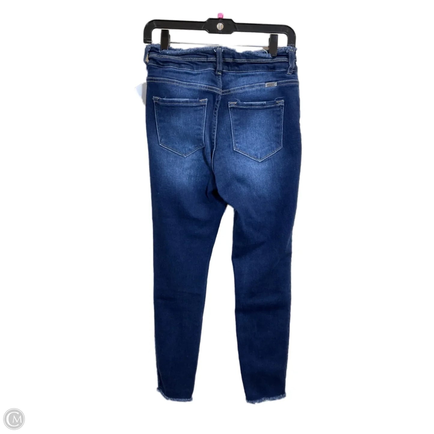 Jeans Skinny By Kancan In Blue Denim, Size: 4