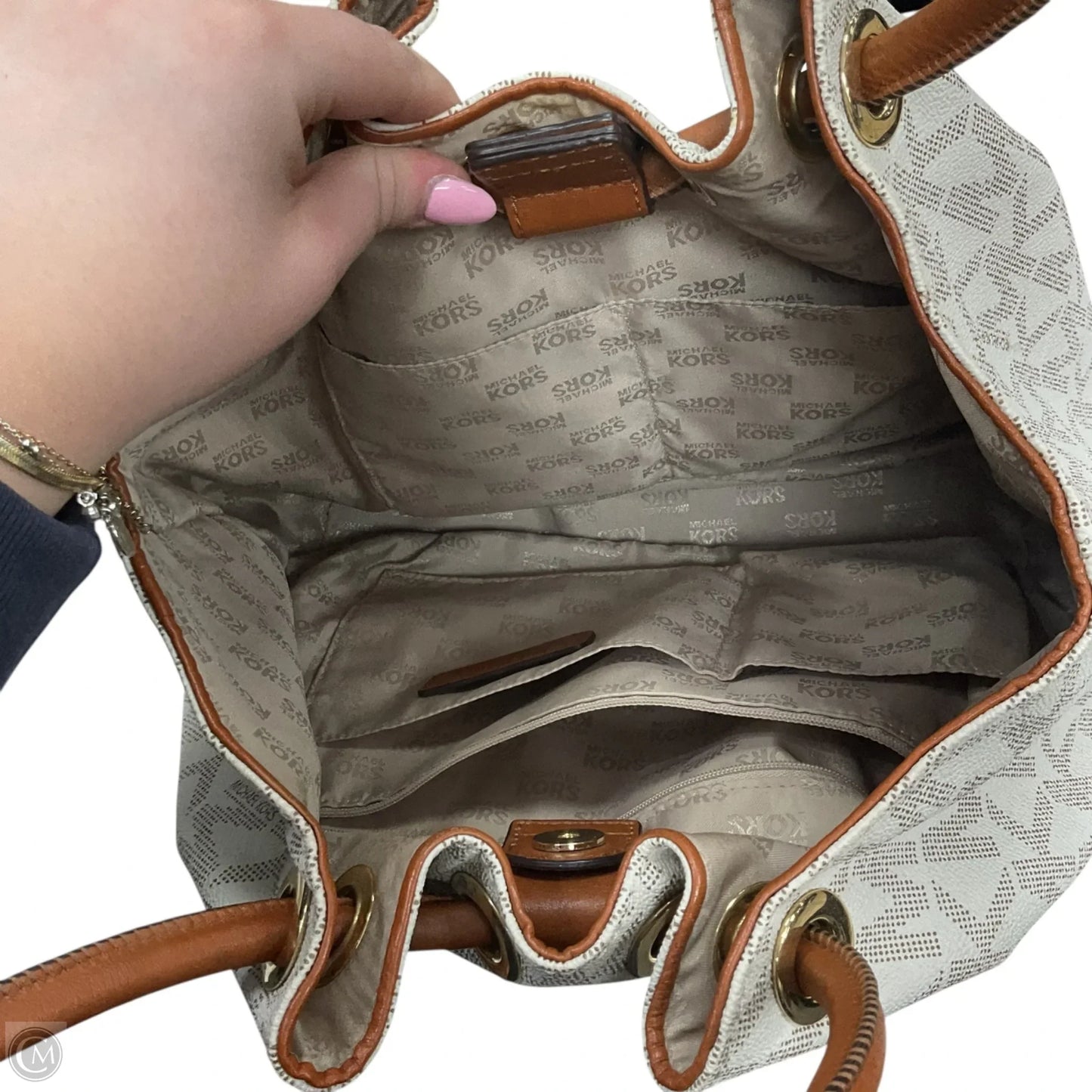 Handbag Designer By Coach, Size: Medium