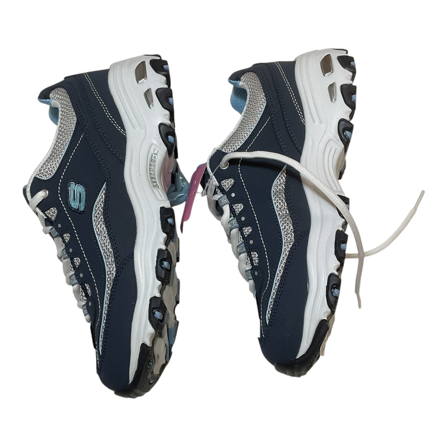 Shoes Athletic By Skechers In Navy, Size: 8.5