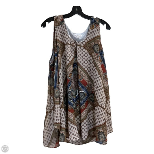 Tunic Sleeveless By Dressbarn In Multi-colored, Size: 2x