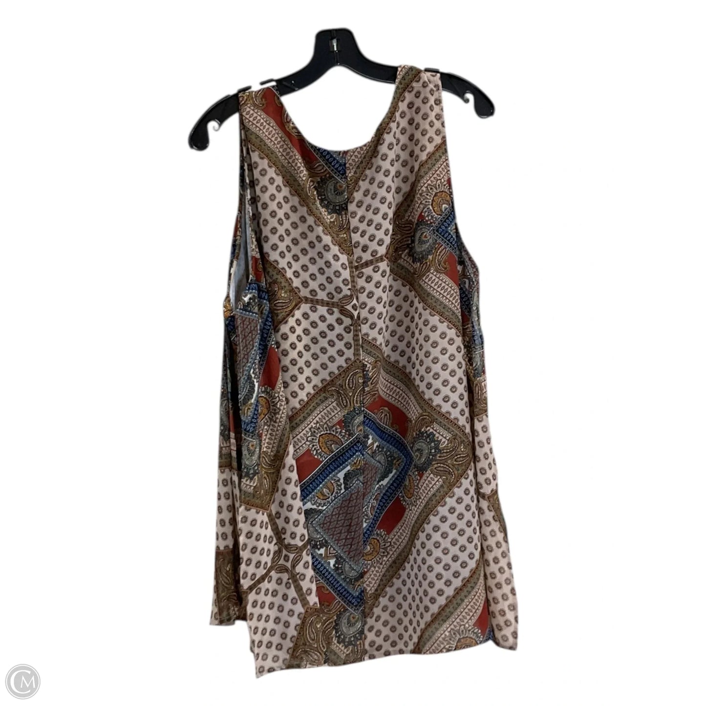 Tunic Sleeveless By Dressbarn In Multi-colored, Size: 2x