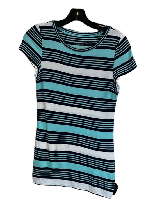 Top Short Sleeve By Limited In Blue & Green, Size: M