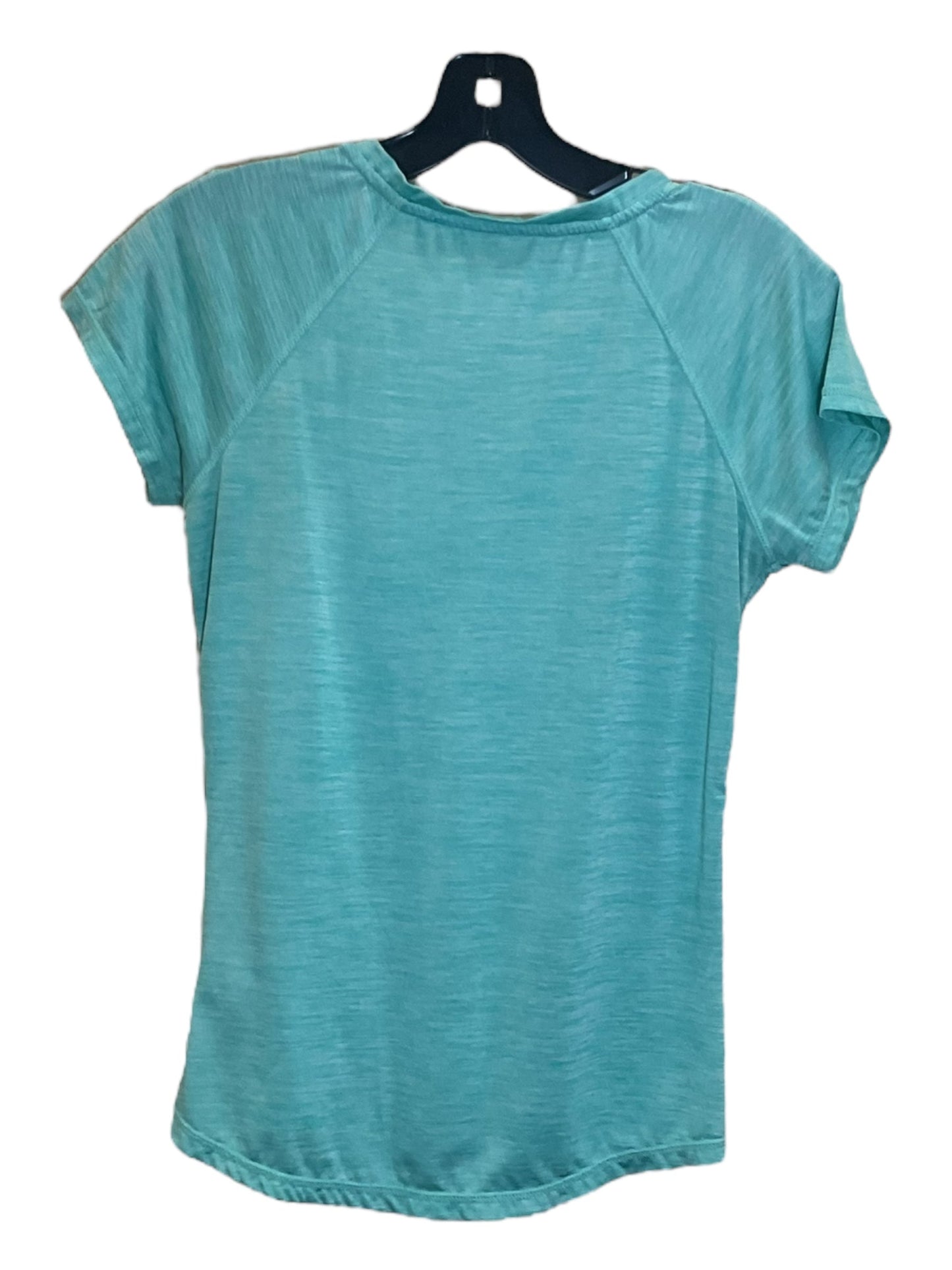 Teal Athletic Top Short Sleeve Reebok, Size S