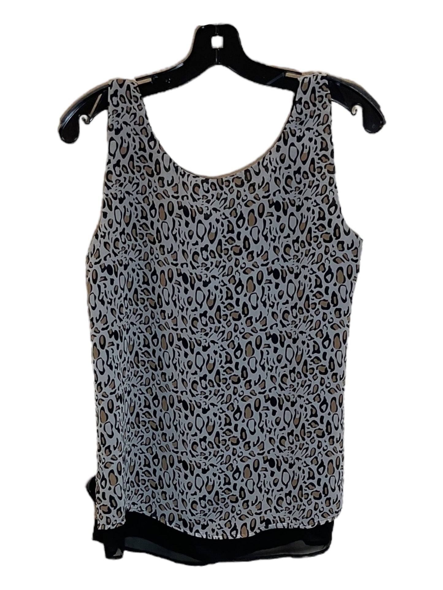 Animal Print Top Sleeveless Relativity, Size S