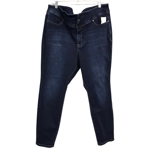 Jeans Boot Cut By Lane Bryant In Blue Denim, Size:22