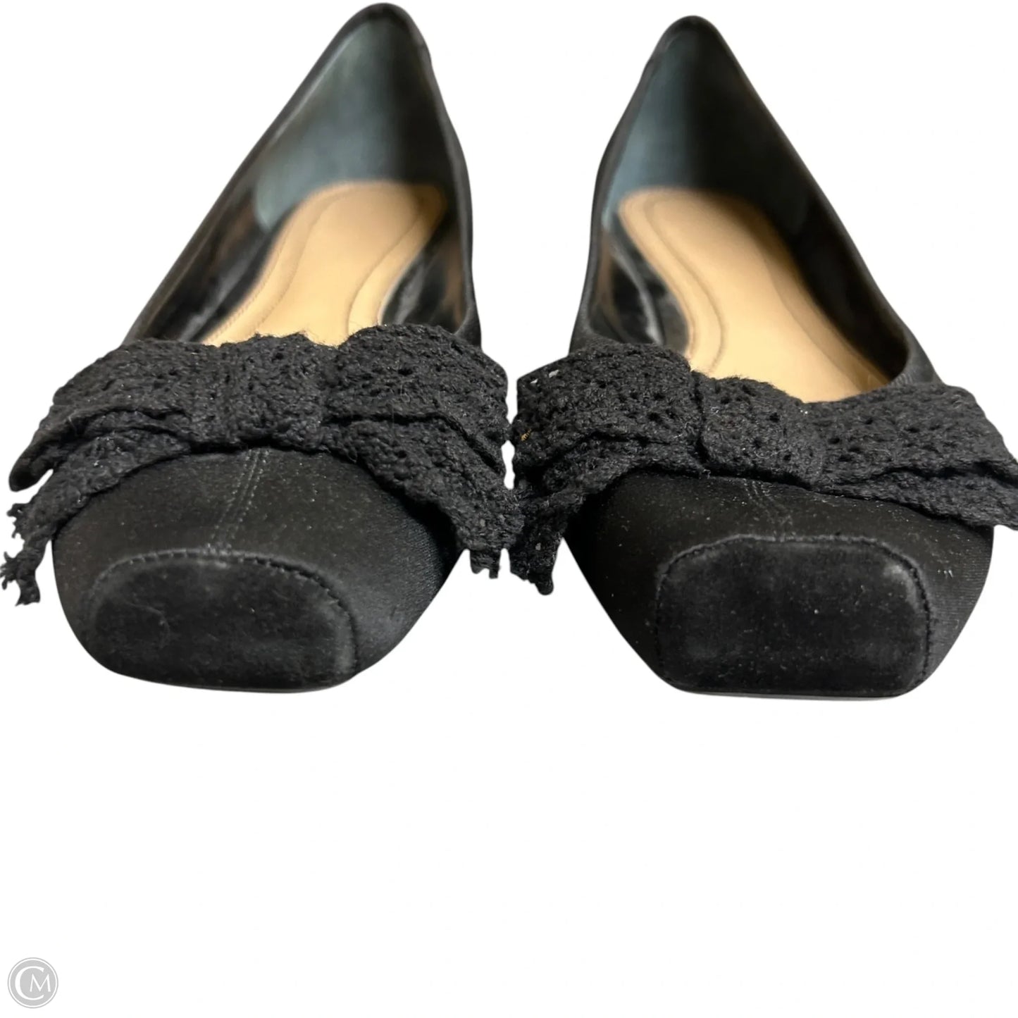 Shoes Flats By Zara In Black, Size: 8.5
