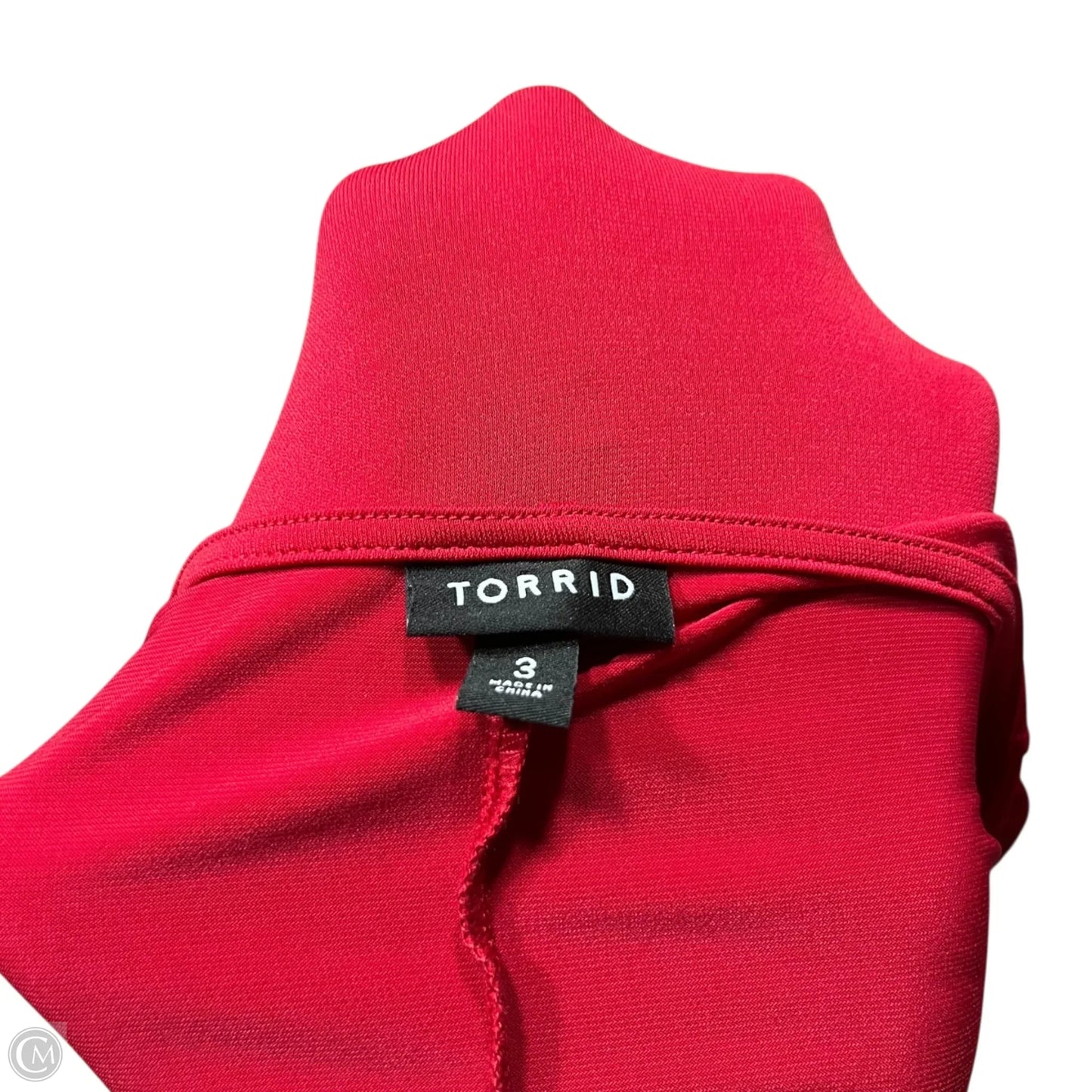 Dress Casual Maxi By Torrid In Red, Size: 3x