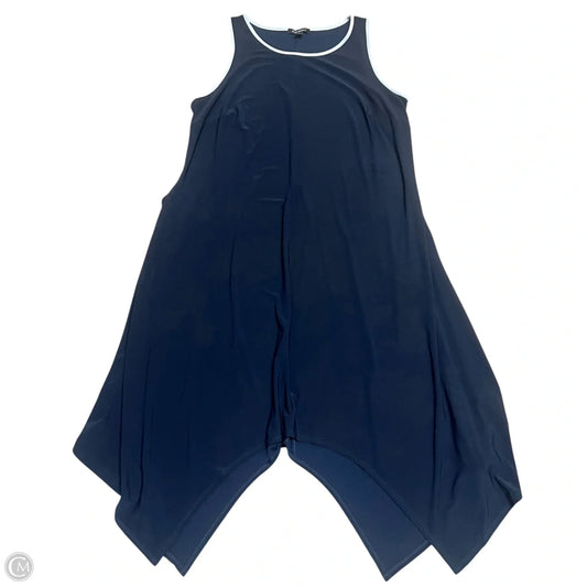 Dress Casual Maxi By Roz And Ali In Blue, Size: 1x