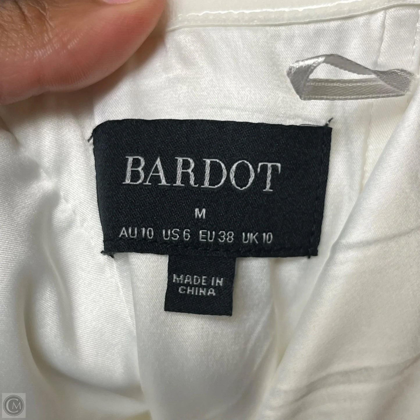 Dress Party Long By Bardot In White, Size: M