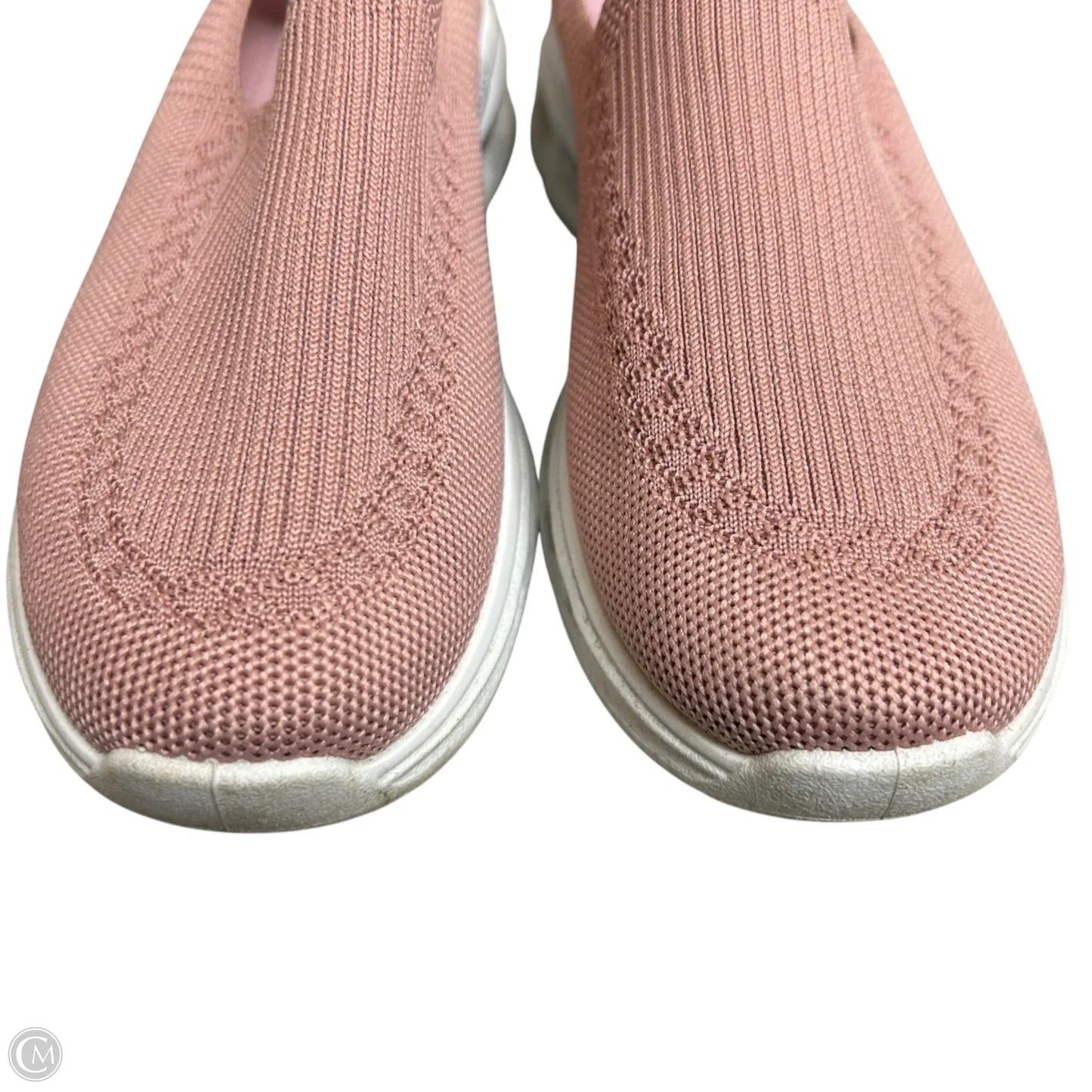 Shoes Athletic By Concorde In Pink & White, Size: 8.5