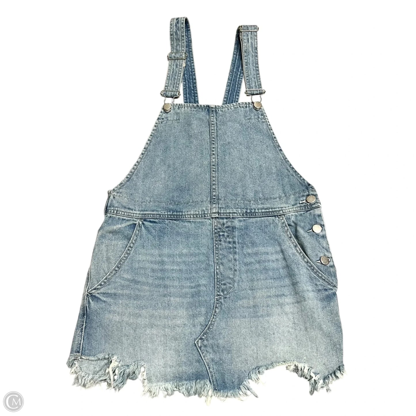 Overalls By Free People In Blue Denim, Size: 4