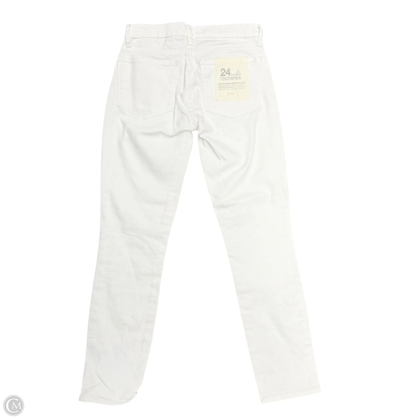 Jeans Straight By J. Crew In Cream, Size: 0