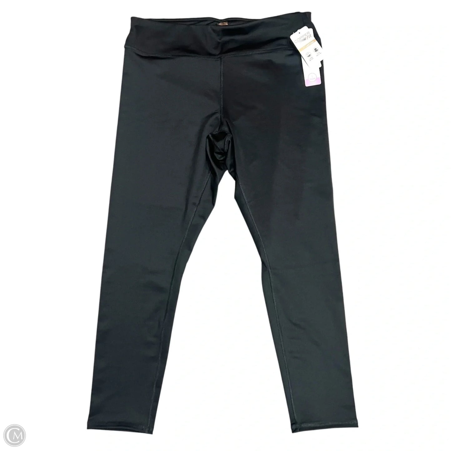 Athletic Leggings By Copper Fit In Black, Size: 2x
