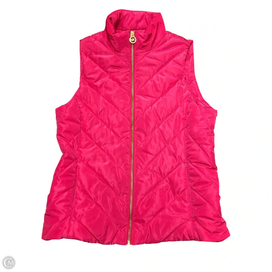Vest Puffer & Quilted By Michael By Michael Kors In Pink, Size: Sp
