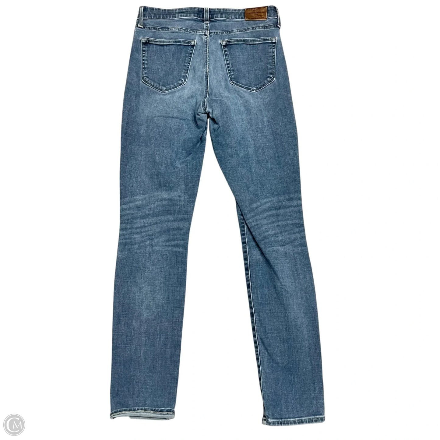 Jeans Straight By Lucky Brand In Blue Denim, Size: 6