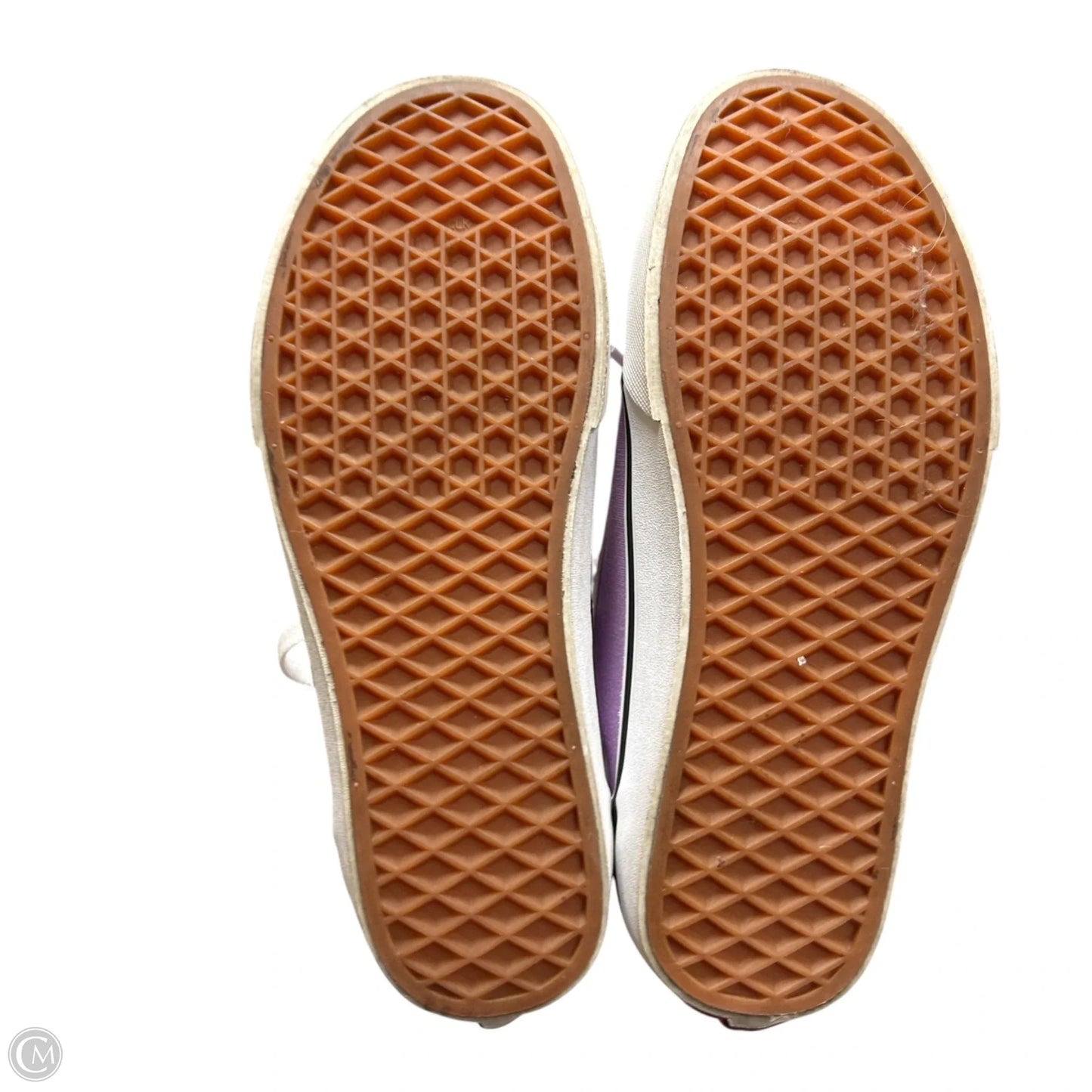 Shoes Sneakers By Vans In Purple, Size: 7.5