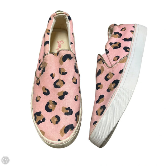 Shoes Designer By Lilly Pulitzer In Blue & Pink, Size: 9.5