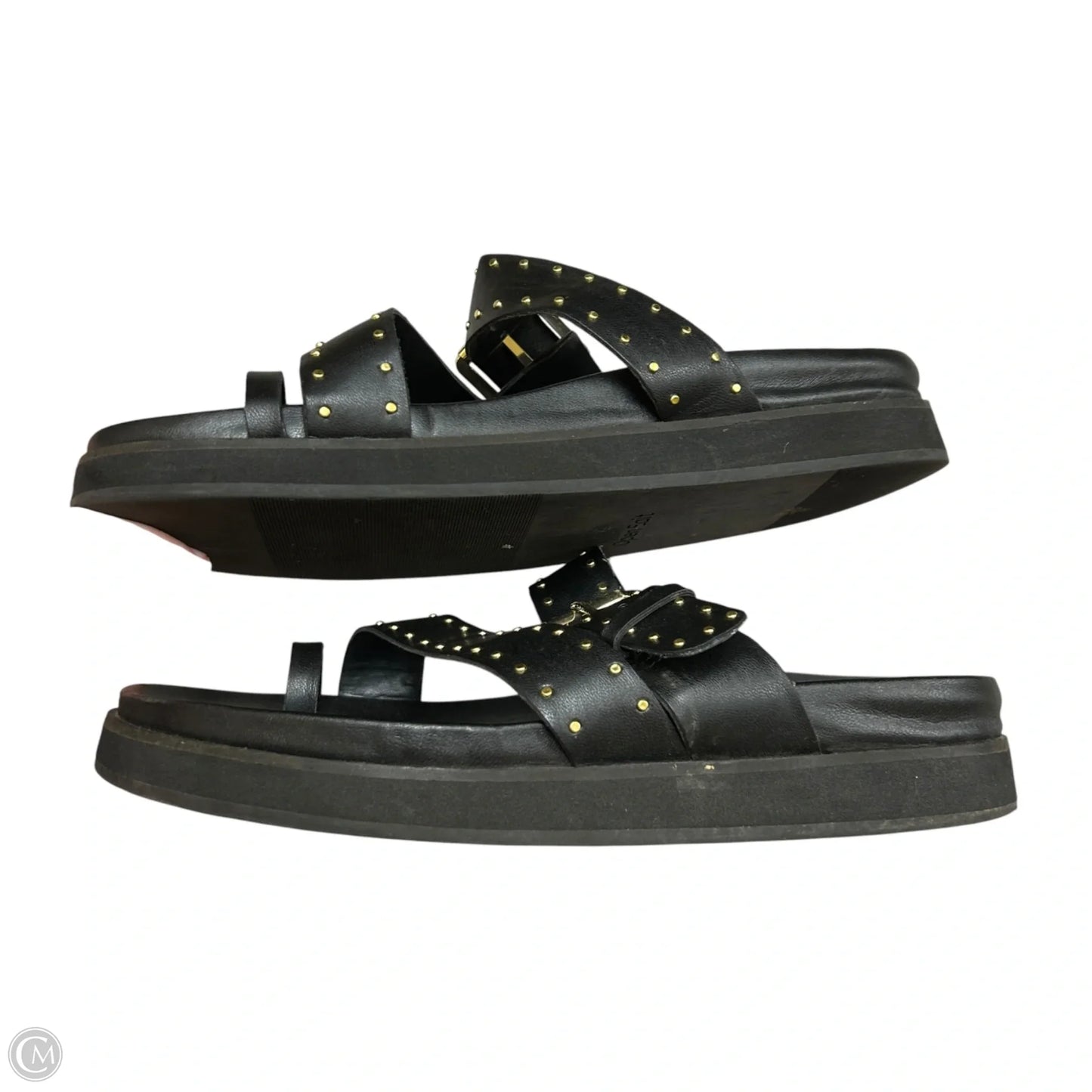 Sandals Flats By Open Edit In Black, Size: 9.5