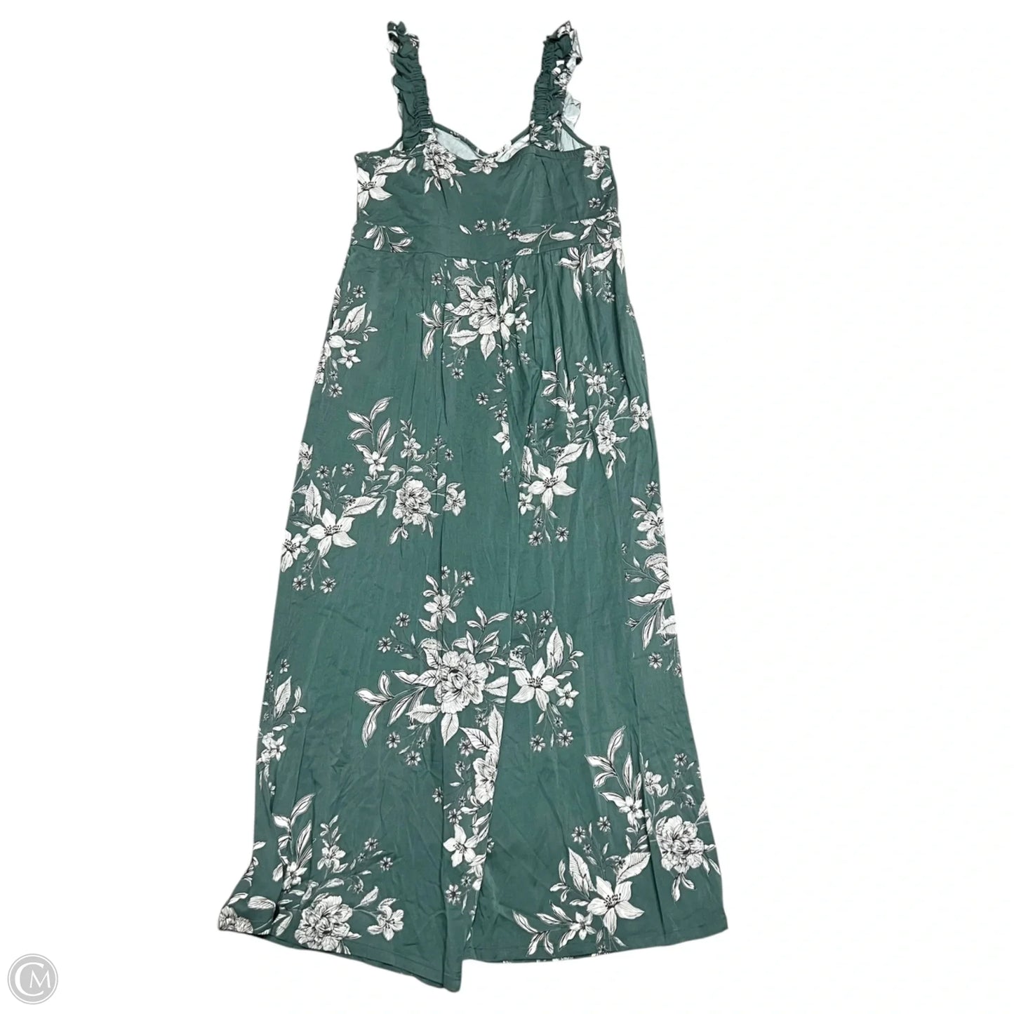 Romper By Torrid In Green & White, Size: 1x
