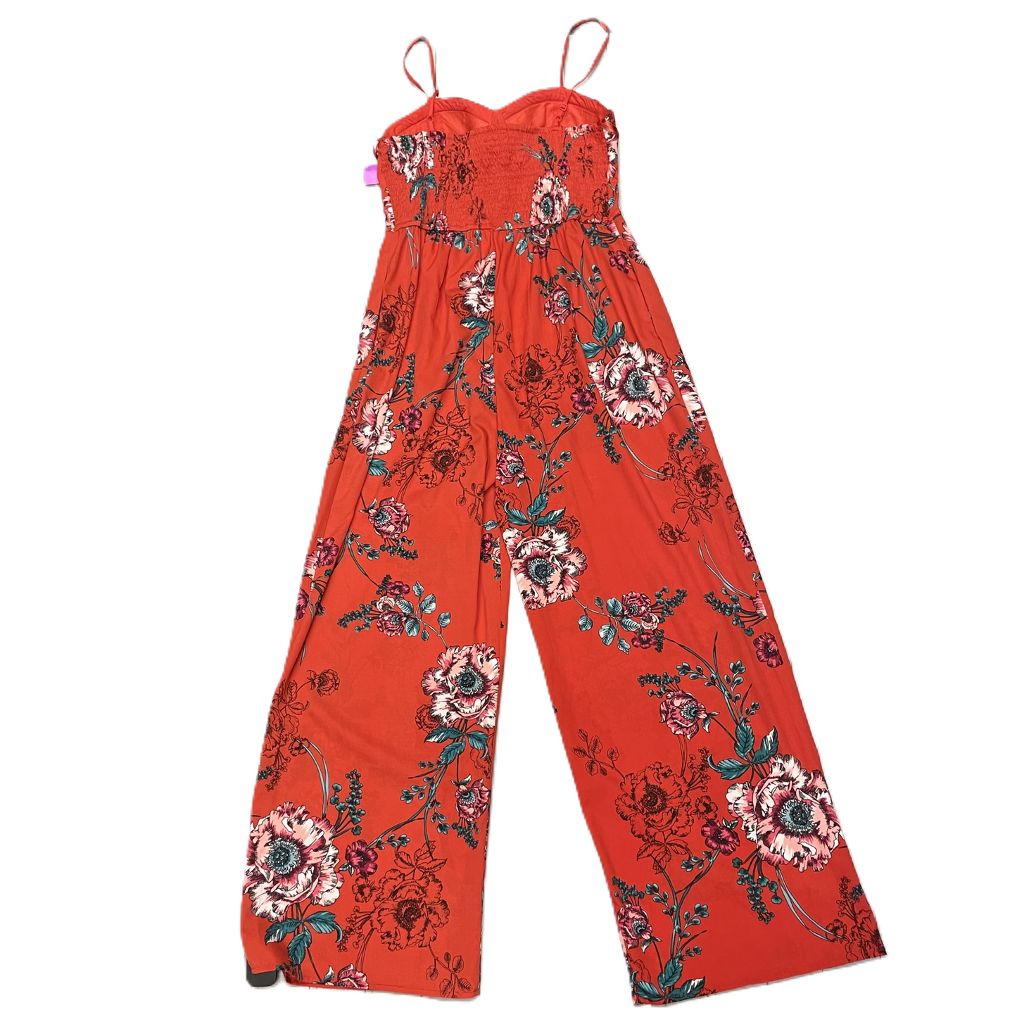 Floral Print Jumpsuit By Band Of Gypsies, Size: L