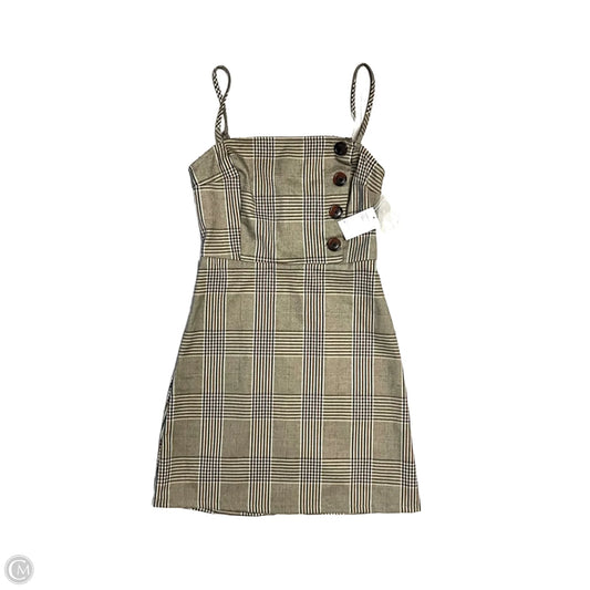 Dress Casual Short By Urban Outfitters In Plaid Pattern, Size: Xs