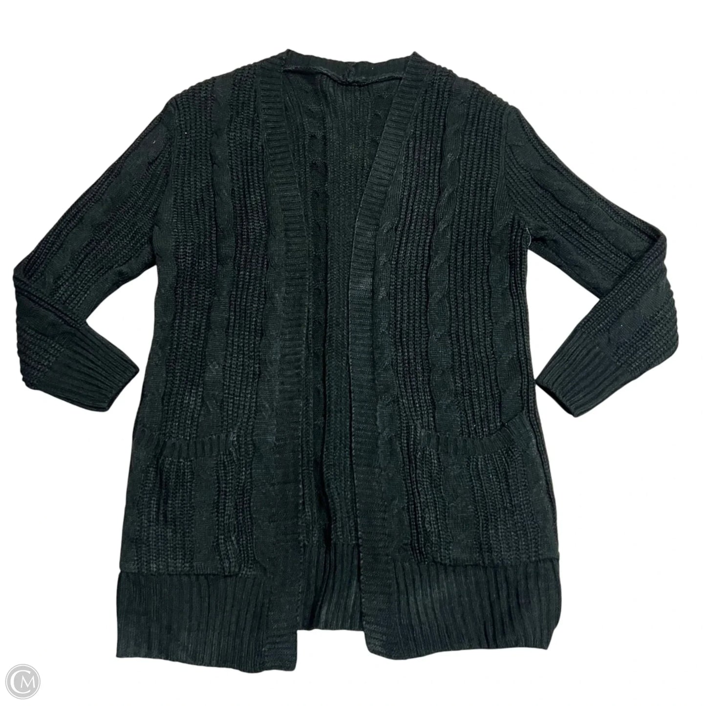 Sweater Cardigan By Cupshe In Black, Size: S